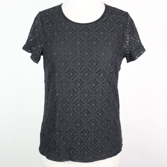 Market & Spruce Tops - NWT Market & Spruce Womens Small Crochet Lace Top SMALL